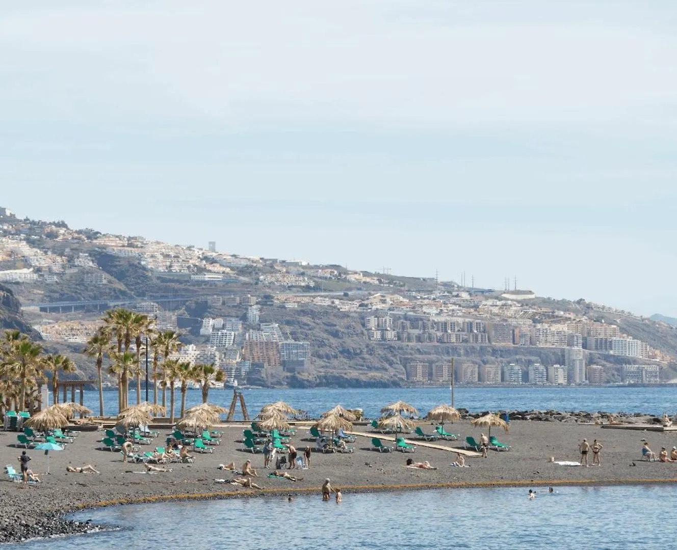 Candelaria vistas al mar